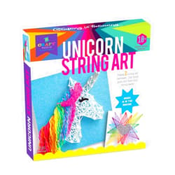 Craft-tastic – String Art – Craft Kit Makes 2 Large Canvases – Unicorn Edition
