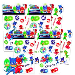 Trends International PJ Masks Stickers 4 Pack - 100 PJ Masks Stickers for PJ Masks Party Supplies, Party Favors, Birthdays, and More | PJ Masks Stickers for Kids