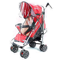 FASOTY Stroller Rain Cover Universal Waterproof Baby Stroller Cover, Rain Cover for Stroller, Jogging Stroller Rain Cover, Pushchairs Stroller Weather Shield for Wind Snow Dust, Ventilation Clear