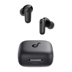 Soundcore P30i by Anker Noise Cancelling Earbuds, Strong and Smart Noise Cancelling, Powerful Bass, 45H Playtime, 2-in-1 Case and Phone Stand, IP54, Wireless Earbuds, Bluetooth 5.4 (Black)