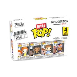 Funko Pop! Bitty: Netflix - Daphne Bridgerton, Queen Charlotte, Penelope Featherington, and Simon Basset - Bridgerton Collectable - Stackable Display Shelf Included - Gift Idea - Party Bags Stocking