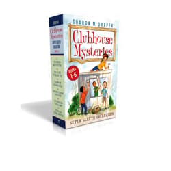 By Sharon M. Draper (Author), Jesse Joshua Watson (Illustrator) Clubhouse Mysteries Super Sleuth Collection (Boxed Set): The Buried Bones Mystery; Lost in the Tunnel of Time; Shadows of Caesar's Creek; The Space ... Animal Show; Stars and Sparks on Stage