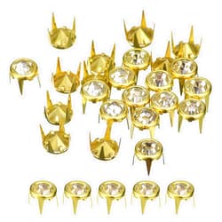 uxcell 120Pcs Rhinestone Stud Refills, 8mm/0.31