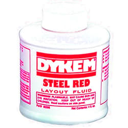 Dykem Layout Fluid (Red, 4 oz.)