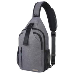 Lacdo Sling Bag Sling Backpack Travel Hiking Daypack Crossbody Shoulder Bag
