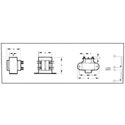Triad Magnetics VPS24-1800 - POWER TRANSFORMER