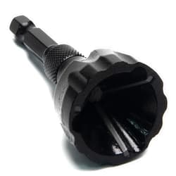 Vouyar Deburring External Chamfer Tool, with Tungsten Carbide Blade, Deburring Chamfering Drill Bit, Remove Burr Tools Quick Release Hex Shank. Improved Durability and Sharpness. Fits 1/8