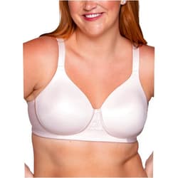 Vanity Fair Women's Full Figure Beauty Back Smoothing Bra, 4 Way Stretch Fabric, Lightly Lined Cups Up to H