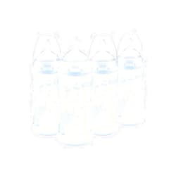 NUK Smooth Flow Anti Colic Baby Bottle, 10 oz, 4 Pack, Blue Elephant,4 Count (Pack of 1)