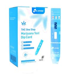 HEAL-CHECK 8 Pack Drug Test Kit Marijuana, Individually Wrapped Single Panel THC Screen Urine Drug Test Kit with 50 ng/ml Cut Off Level, Marijuana Drug Test for Home Use, Accurate Results in 5 Minutes