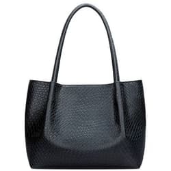 KKXIU Tote Bag for Women Vegan Leather Shoulder Purse Large Capacity Travel Bag