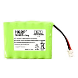 HQRP 7.2V Battery Compatible with Honeywell Intrusion 300-06868 TSS Keypad, 8DLLKP500 8DLTSSCBASE1 8DLWLTP100 WLTP100 LKP500 Lyric Smart Peripheral Wireless Keypad TouchPad ADT