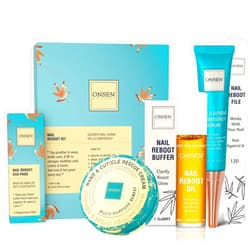 Onsen Secret Advance Rescue Nail Kit - Strengthening Nail Oil & Serum with Hand & Cuticle Rescue Cream - Tsubaki, Shea Butter, Jojoba - Hydrates, Repairs, and Restores