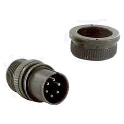 AMPHENOL INDUSTRIAL MS3106A14S-6P Circular Connector Plug Size 14S, 6POS, Cable