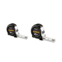 Komelon SM1625 16ft. and 25ft.Speed Mark Gripper Tape Measure Combo Pack