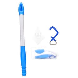 Sonew 20cm Foldable Toilet Aid Wiper, Comfort Tissue Grip Wiper Reach for Limited Mobility Elderly