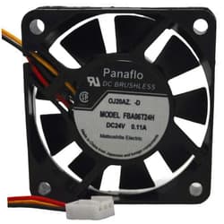 Artist Unknown for FBA06T24H DC24V 0.11A 6015 6CM 3-Wire Cooling Fan