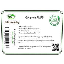 SAAQIN Optiphen Plus - Optiphen + Water Soluble and Very Gentle Preservative 4 Oz