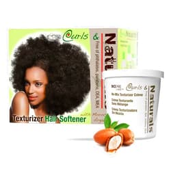 Curls & Naturals Texturizer Hair Softener with Moroccan Argan Oil
