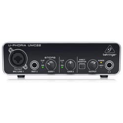 Behringer U-Phoria UMC22 USB Audio Interface