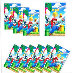 LEOWEST 30pcs childrens Birthday Party Gift Bags Candy Bags Goody Bags,childrens Birthday Party Supplies Decorations (Bags3)