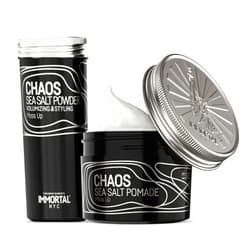 Immortal NYC CHAOS Sea Salt Powder & CHAOS Sea Salt Pomade