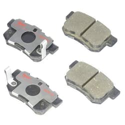 Raybestos Element3 EHTTM™ Automotive Replacement Rear Brake Pad Set for Selected Acura, Honda Model Years (EHT536H)