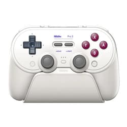 8BitDo Pro 3 Bluetooth Controller for Switch/Switch 2 – TMR Joysticks, Swappable ABXY Buttons, Pro Back Buttons, Charging Dock, Hall Effect Triggers, for Windows, Apple, SteamOS, Android - G Classic