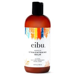 Cibu Keratin Straightening Balm | Heat Protectant | At-Home Treatment | Frizz Prevention | Hair Moisturizer | 4.25 Ounces