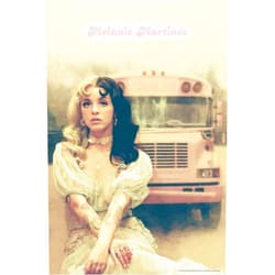 Poster Foundry Melanie Martinez Pink School Bus Crybaby Detention K12 Album Music Songs Merch Merchandise Photo Photograph Cover Cool Wall Art Print Poster 12x18