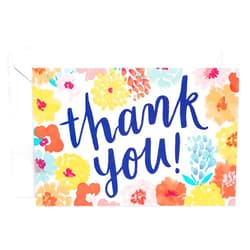 American Greetings Thank You Cards with Envelopes, Bright Floral (48-Count)