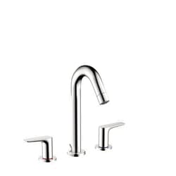 hansgrohe Logis Modern Low Flow Water Saving 2-Handle 3 9-inch Tall Bathroom Sink Faucet in Chrome, 71533001