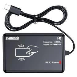 Alacrity RFID Reader 125KHz/13.56Mhz Dual-Frequency Reader 1326 Family Proximity Cards & EM4100 ID Card Tpcy-c Reader Support 14443-A/B Protocol, IC Card and ISO15693 Protocol Labels Contactless Card Reader
