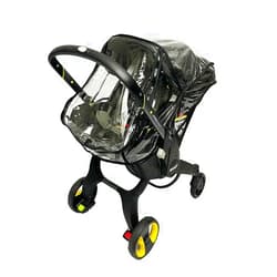 SASHA'S Rain and Wind Cover for Doona Infant Car Seat Stroller, Clear