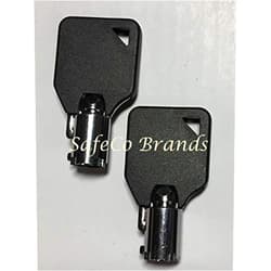 SafeCo Brands 2-Keys for Homak Safes and Boxes Key Code Series G25 - G49 SafeCo Brands (G39 Homak)
