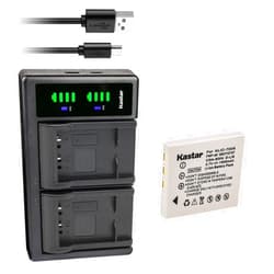 Kastar 1-Pack Battery and LTD2 USB Charger Replacement for HP R742 Battery, HP LI40, Q6277A, Q2232-80005, Photosmart R742, R742v, R742xi Digital Camera