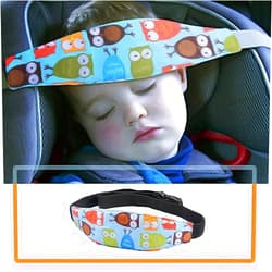 Luckyiren Head Support for Stroller Car Seat - Head Band Strap Headrest for Sleeping Traveling for Toddler Kids Children Child Baby Infant