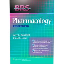 Gary C. Rosenfeld BRS Pharmacology (Board Review)