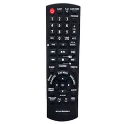 VINABTY N2QAYB000643 Replaced Remote fit for Panasonic Compact Stereo System SC-HC55DB SC-HC35 SC-HC35DB SC-HC55 SA-HC55