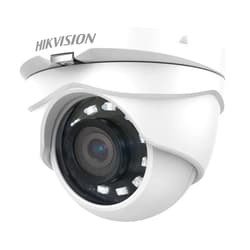 Hikvision 2MP 1080P Turbo HD Analog CCTV Surveillance Dome Camera 2.8mm Wide Angle Lens, Indoor/Outdoor Use. High-Definition Resolution Camera