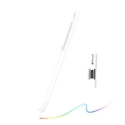 TiMOVO Holder Case for Apple Pencil (USB-C), Retractable Protective Pencil Cover Sleeve with Sturdy Clip Compatible with Apple Pencil (USB-C) Accessories 2023, White