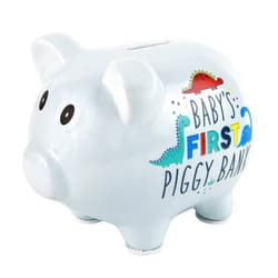 Baby Essentials My First Piggy Bank, Baby's First Piggy Banks for Boys and Girls (Dinosaurs)