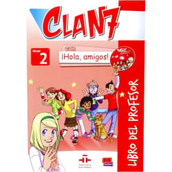 By María Gómez Castro (Author), Manuela Míguez Salas (Author), José Andrés Rojano Gálvez (Author), María Pilar Valero Ramírez (Author) & 1 more Clan 7 con ¡Hola, amigos! 2 - Libro del profesor + CD + CD-ROM