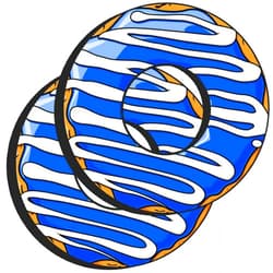 GripDonuts.com Doughnut Collection - Gripdonuts.com Premium MX BMX Dirt Bike Motorcycle Grip Donuts (13 Variations)
