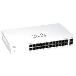 Cisco Business CBS110-24T Unmanaged Switch | 24 Port GE | 2x1G SFP Shared | Limited Lifetime Protection (CBS110-24T-NA)