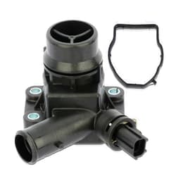 OCPTY Thermostat Housing Fit for Volvo XC90 2007-2014,for Volvo S60 2011-2016,for Volvo XC60 2010-2014 Engine Coolant Thermostat Housing Assembly Replaces LR006071,31355151
