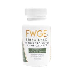 FWGE Rx BioSCIENCE Spermidine Pet Joint Health Premium Fermented Wheat Germ Extract, Mobility, Flexibility, Cellular Health, Non-GMO, Gluten-Free, Sugar-Free, Vegan, Natural, 1 Bottle 60 Capsules