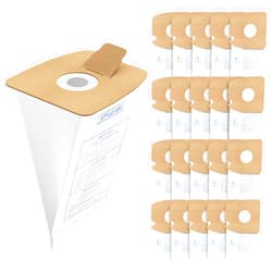 Isinlive 20 Pack Style MM Vacuum Bags Compatible with Eureka Style MM Eureka Mighty Mite 3670 and 3680 Series Canister Vacuums, Replaces Part # 60295, 60295A, 60295B 60295C, 60296 & 60297A
