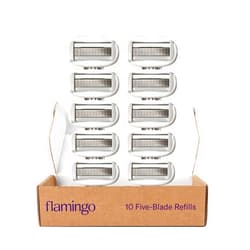 FLAMINGO Women's Razor 5-Blade Refills - Razors for Women - 10ct