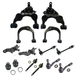 Sawyer Auto Replacement Front Control Arm Ball Joint Sway Link Tie Rod Steering Suspension Kit 14pc